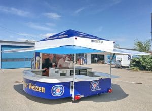 Radbrauerei Gebr. Bucher – Günzburger Weizen – Mietservice, Weizenpalast