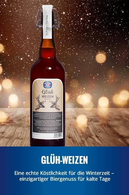 Radbrauerei Gebr. Bucher – Günzburger Weizen – Glüh-Weizen