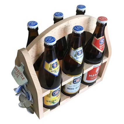 Radbrauerei Gebr. Bucher – Günzburger Weizen – Shop, Flaschenträger