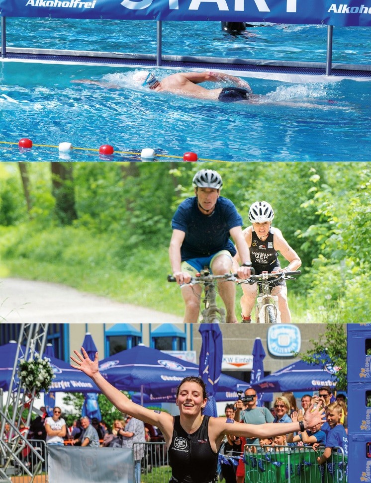 Radbrauerei Gebr. Bucher – Günzburger Weizen – Brauereifestival, 5. Günzburger Alkoholfrei Cross Triathlon