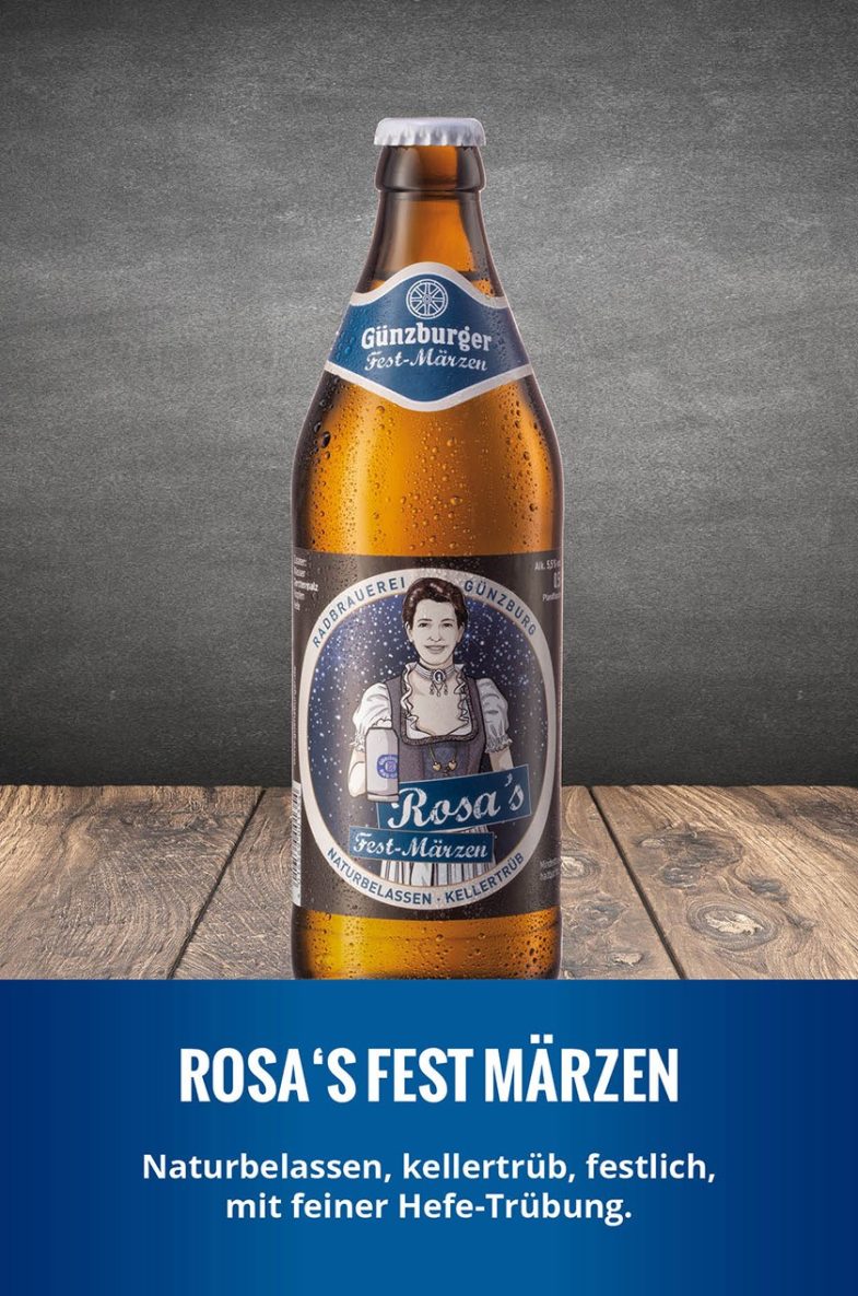 Radbrauerei Gebr. Bucher – Günzburger Weizen – Rosas Fest Märzen